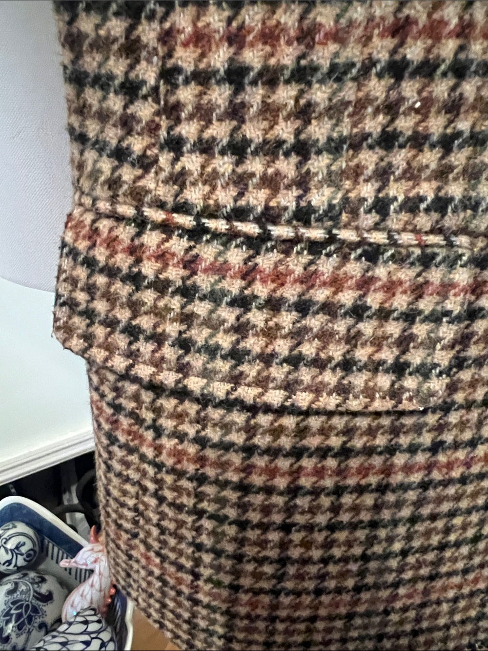Lauren Ralph Lauren Tweed Blazer with LRL Crest EEEUC - Picture 6 of 14